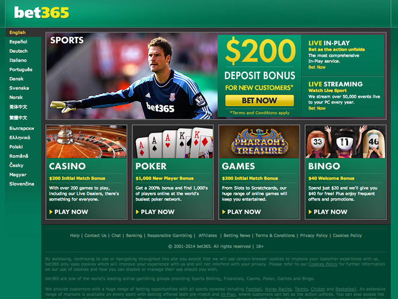 BET365 – Sàn cá cược đỉnh cao hàng đầu châu Âu