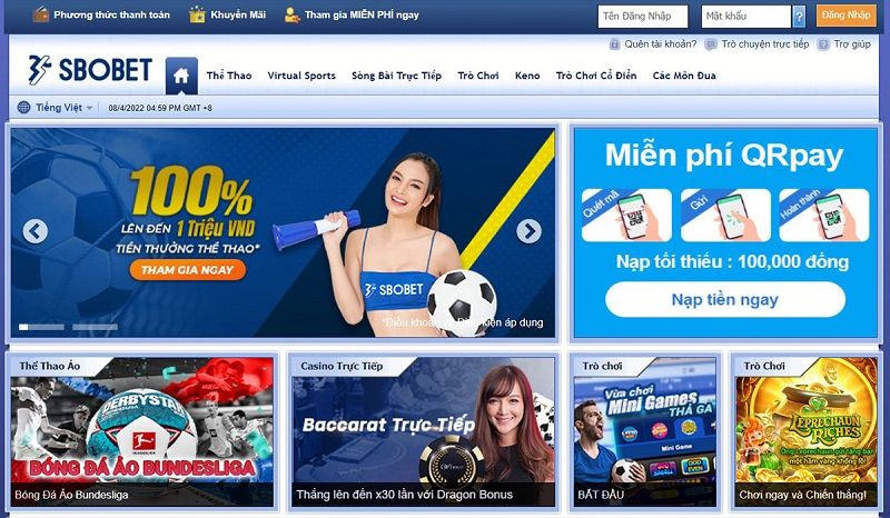 Sbobet - Sự bùng nổ của game cá cược online