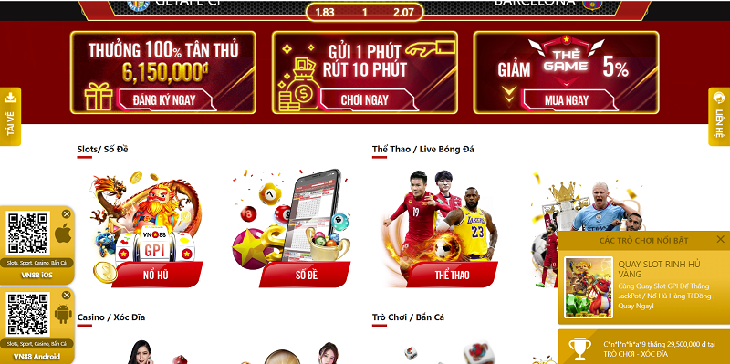 VN88 - Thương hiệu nhà cái uy tín đậm chất Việt