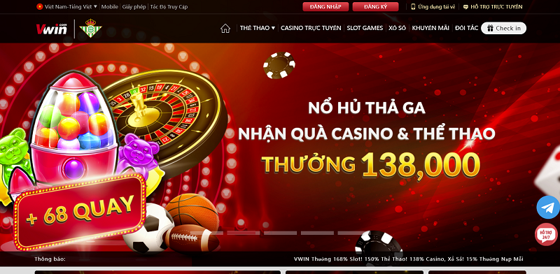 VWIN - Trang cá cược chất lượng tốt nhất Việt Nam
